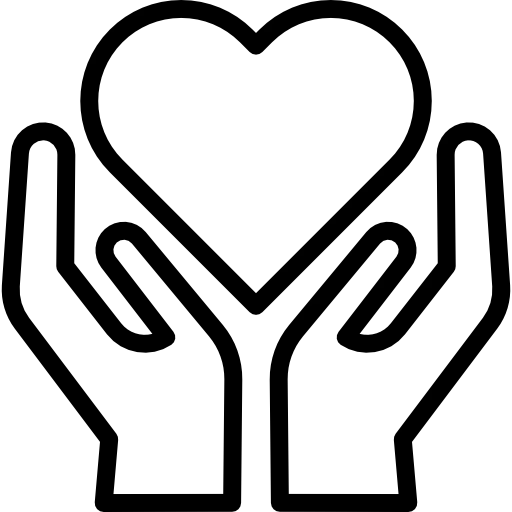 Hands Heart Icon