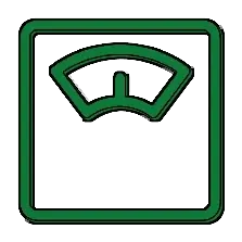 Weight Management Scale Icon